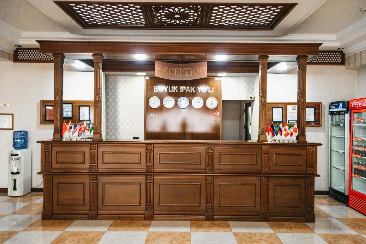 Buyuk Ipak Yo'Li Hotel نمنغان المظهر الخارجي الصورة